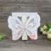 White Scroll Wedding Invitation Cards Paper Box